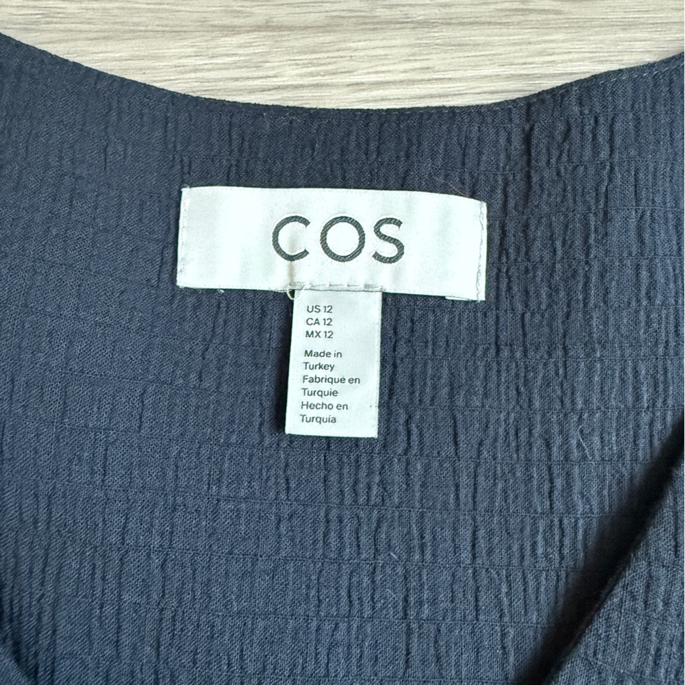 COS Ruffled Cap-Sleeve Blouse - Picture 7 of 12